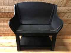 Buckboard Bench - Vintage - Black